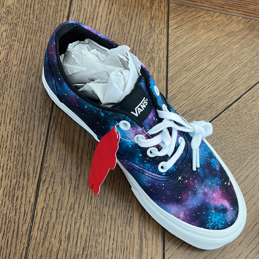 Vans laced shoes